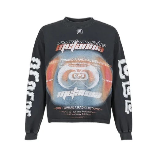 Divinity Paper Garden Ls Tee / Faded Blk