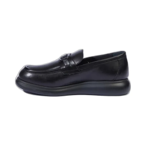 Karl Lagerfeld Logo Plaque Slip-On Loafers