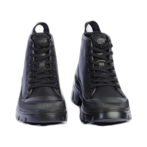 Karl Lagerfeld Chunky Lace-Up Boots