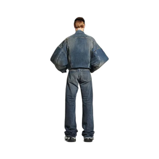 Fitted Low-Waist Pants