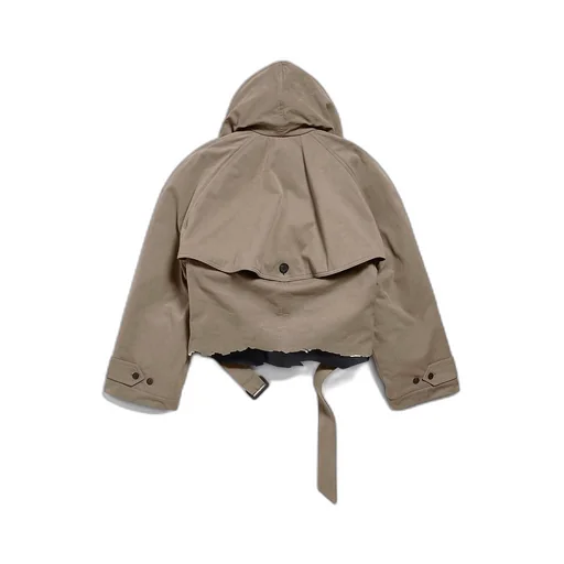 Flipped Hooded Trench