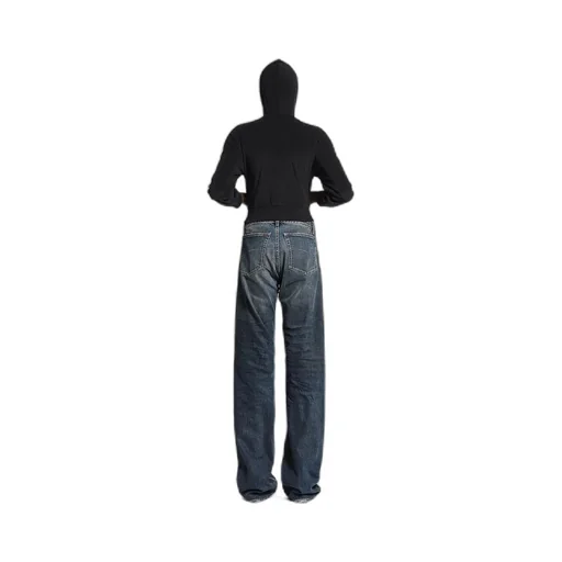 Fitted Low-Waist Pants