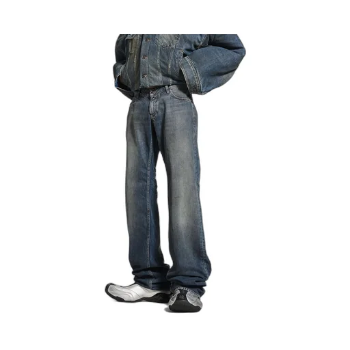 Fitted Low-Waist Pants