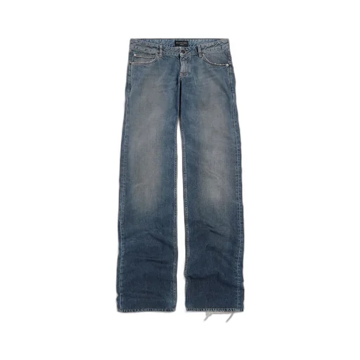 Fitted Low-Waist Pants