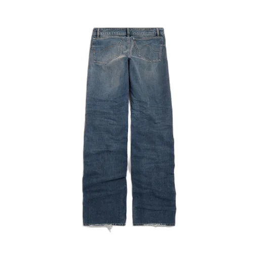 Fitted Low-Waist Pants