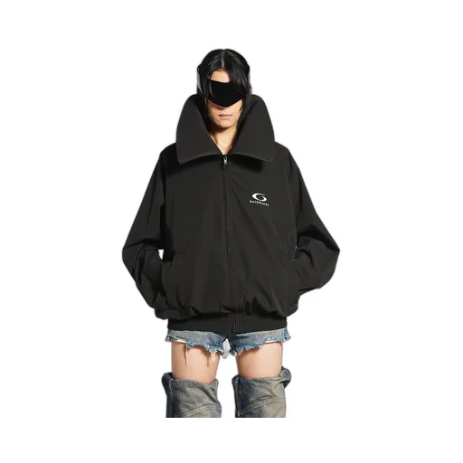 High Collar Tracksuit Jacket