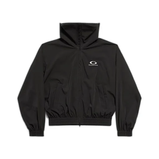 High Collar Tracksuit Jacket