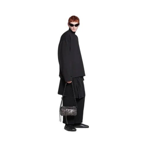 Le Cagole Cylinder Bag Metallized