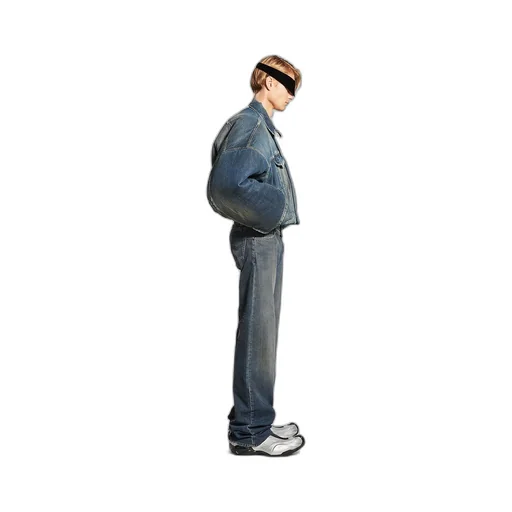 Fitted Low-Waist Pants