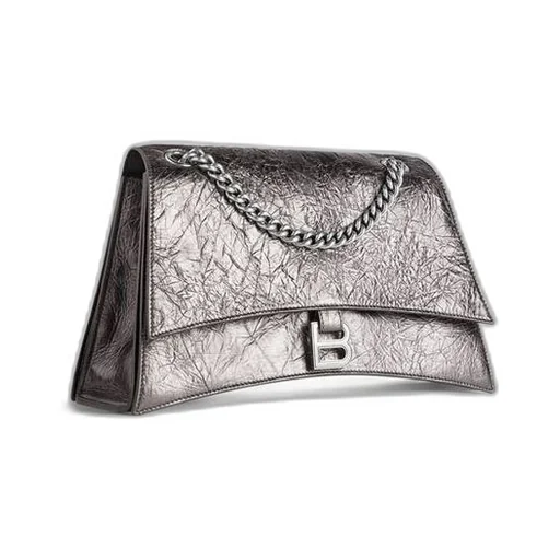 Crush Medium Chain Bag Metallized