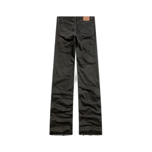 Fitted Low-Waist Pants