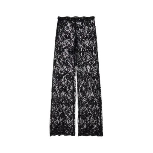 Embroidered Lace Pants
