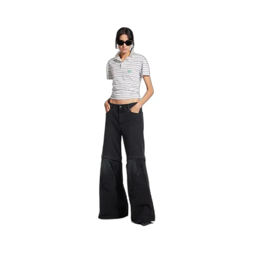 Flared Cargo Pants
