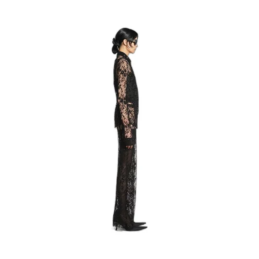 Embroidered Lace Pants