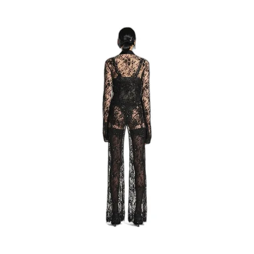 Embroidered Lace Pants