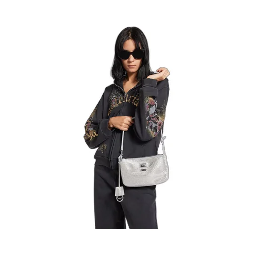 Rodeo Sling Pochette With Rhinestones