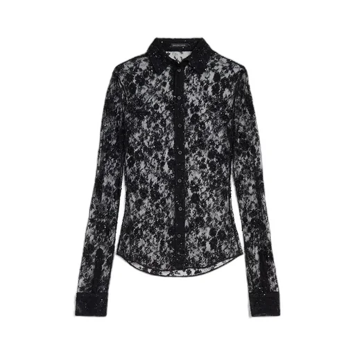 Embroidered Fitted Shirt