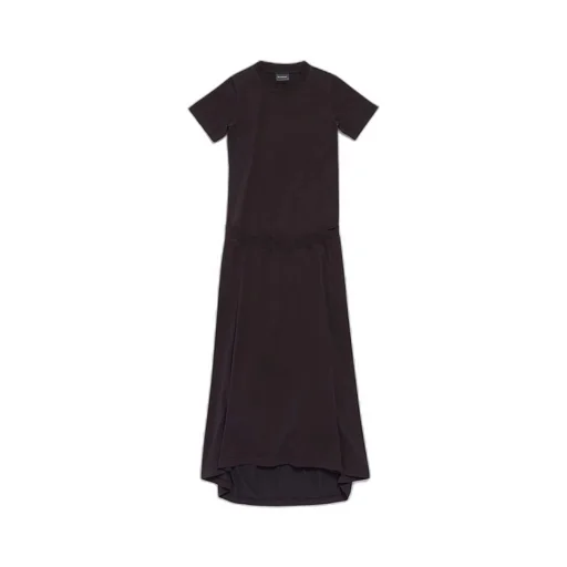 Patched T-Shirt Dress
