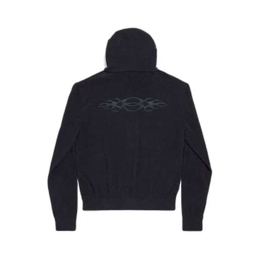 Burning Unity Zip-Up Hoodie Fitted