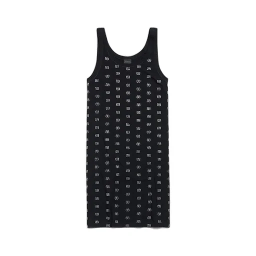 Bb Strass Tank Top Mini Dress
