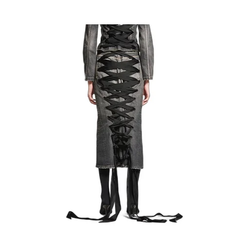 Lace-Up Skirt