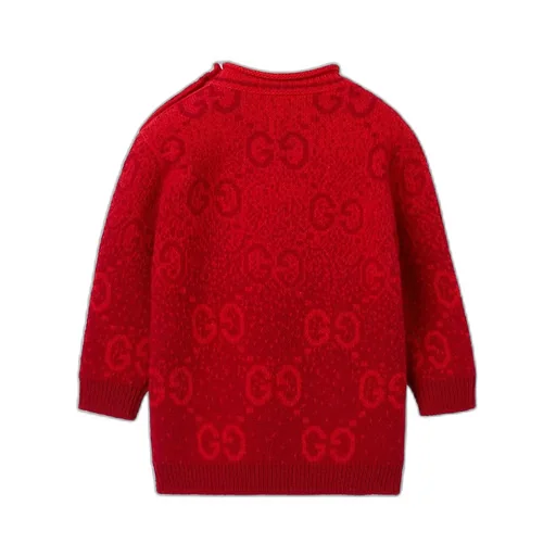 Baby Gg Wool Jacquard Jumper