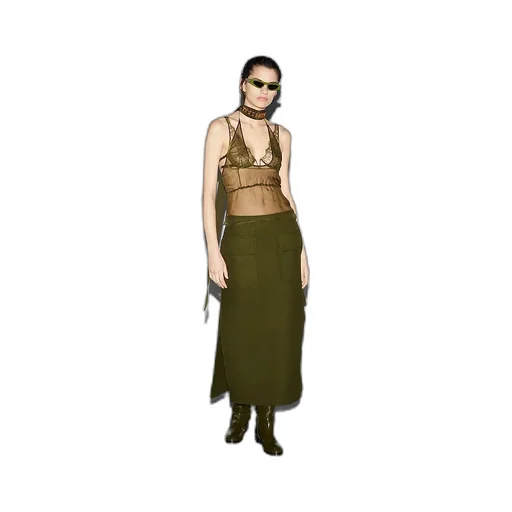 Wool Cashmere Skirt