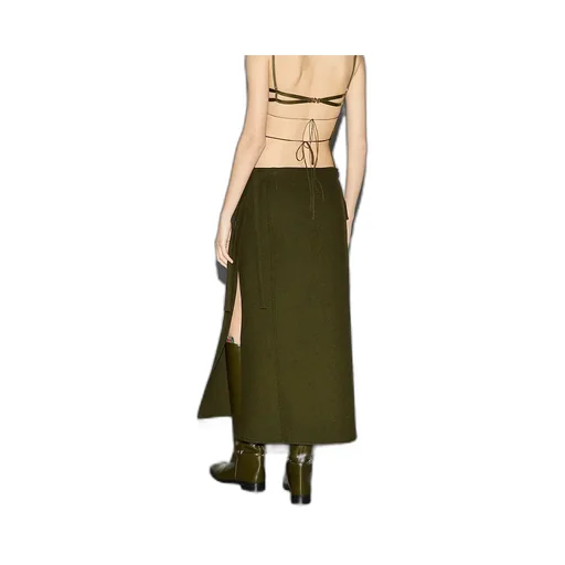 Wool Cashmere Skirt