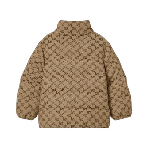 Children's Gg Canvas Padded Jacket