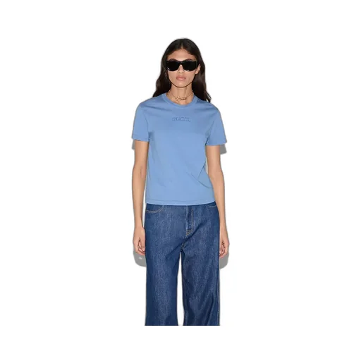 Embroidered Cotton Jersey T-Shirt