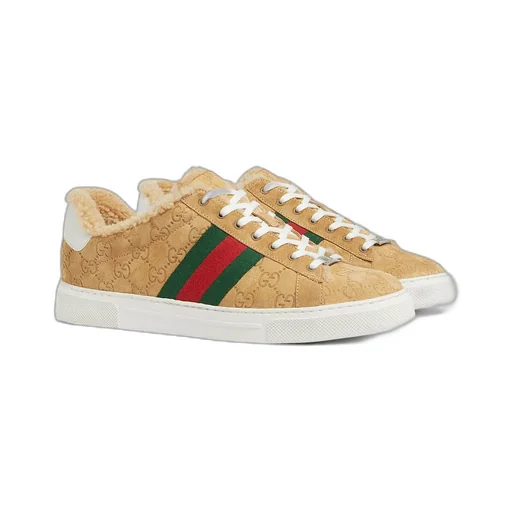 Gucci Ace Trainer With Web
