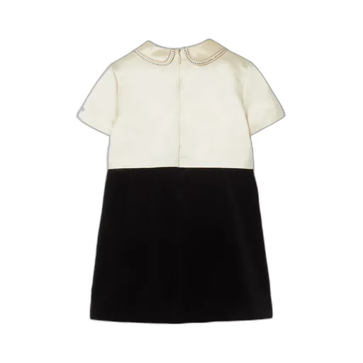 Children's Silk Cotton Duchesse Dress