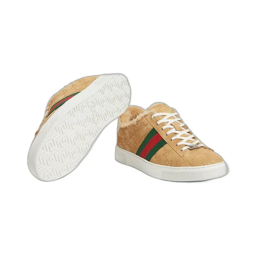 Gucci Ace Trainer With Web