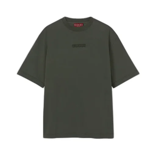 Embroidered Cotton Jersey T-Shirt