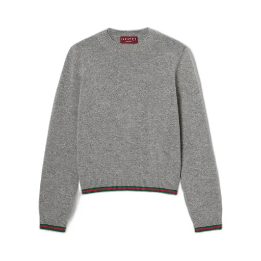 Fine Cashmere Top With Web