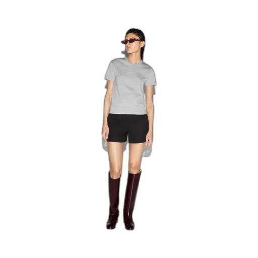 Cotton Jersey Embossed T-Shirt