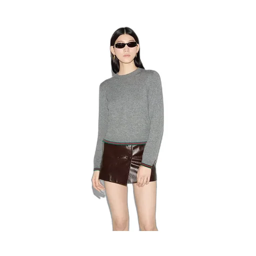 Fine Cashmere Top With Web