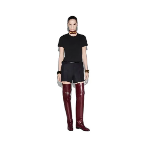 Cotton Jersey T-Shirt With Embroidery