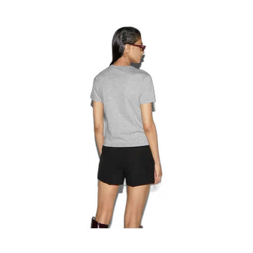 Cotton Jersey Embossed T-Shirt