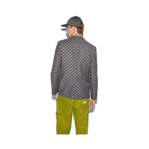 Gg Wool Flannel Jacket