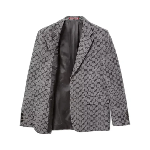 Gg Wool Flannel Jacket
