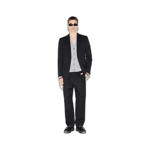 Gg Cotton Blend Canvas Jacket