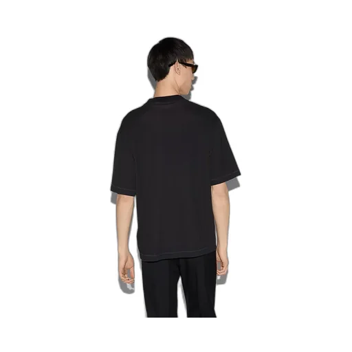 Cotton T-Shirt With Gucci Script Print