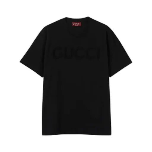 Cotton Jersey T-Shirt With Embroidery