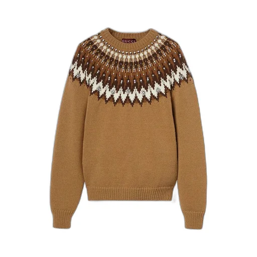 Norwegian Wool Jacquard Sweater