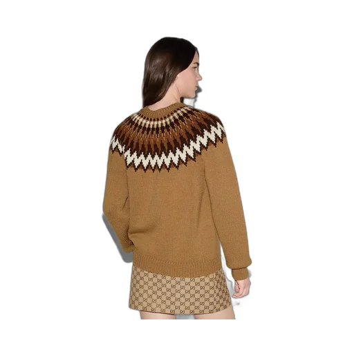 Norwegian Wool Jacquard Sweater