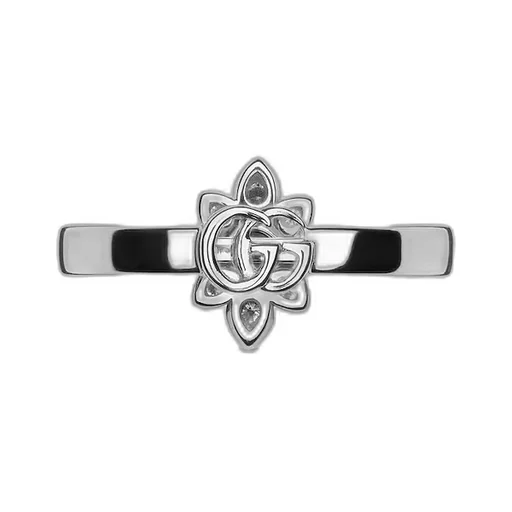 Gucci Flora 18K Diamond Ring