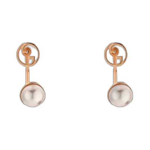 Gucci Blondie Resin Pearl Earrings