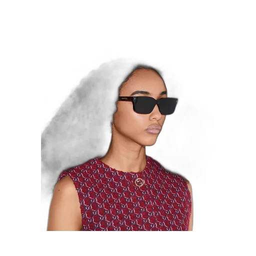 Rectangular Frame Sunglasses