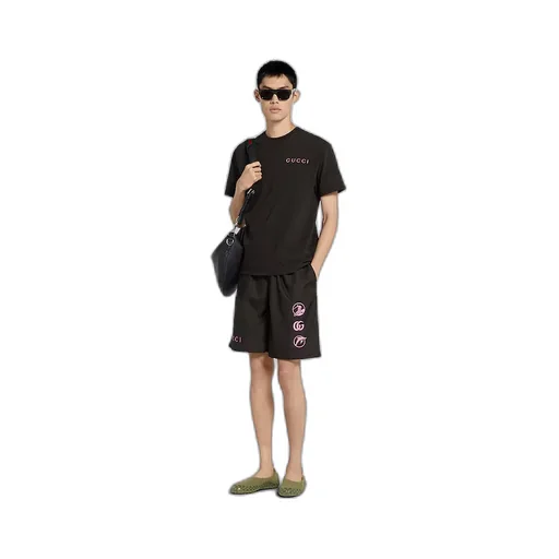 Printed Cotton Jersey T-Shirt